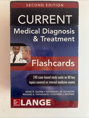 NIB Lange Medical Diagnosis & Treatment Flashcards ISBN 978007184802-2